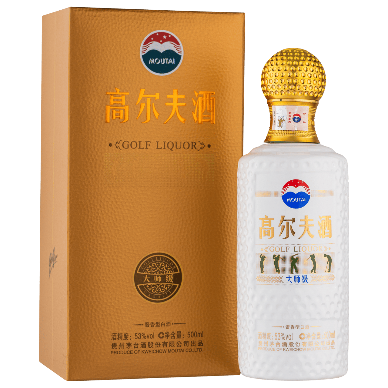 Kweichow Moutai Golf Liquor 500ml – BSW Liquor