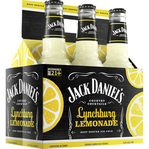 Jack Daniel's Country Cocktails Lynchburg Lemonade 6 Bottles – BSW Liquor