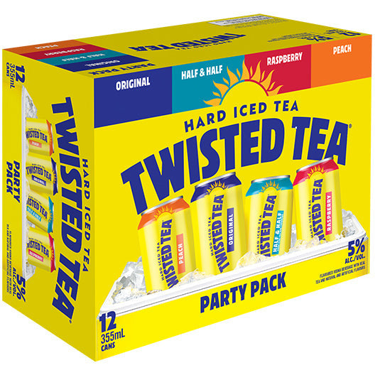 Twisted Tea Party Pack 12 Cans – BSW Liquor