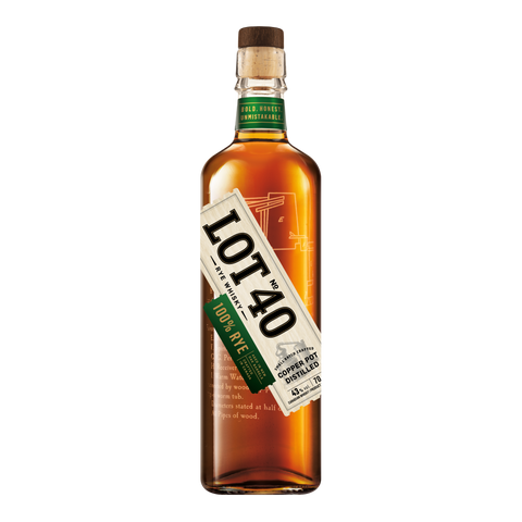 Lot No. 40 Single Copper Pot Still Canadian Whisky ::  –  Wine Delight