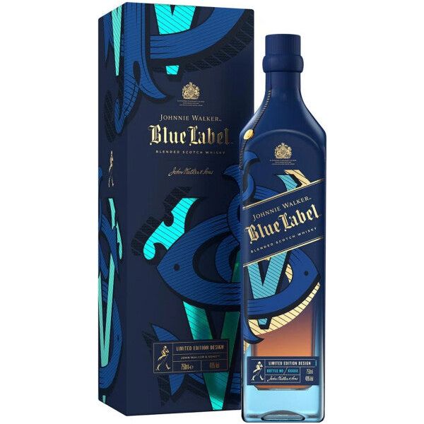 Johnnie Walker Blue Label Scotch Whisky – Grain & Vine