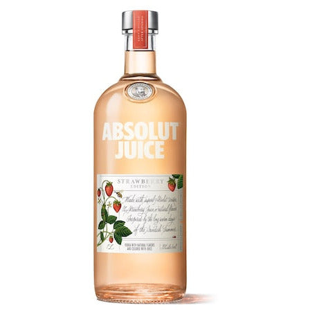 Absolut Juice Strawberry Vodka 750ml – Bsw Liquor
