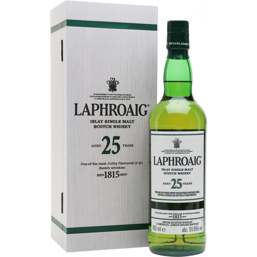 Laphroaig 25 Year Old Cask Strength (750mL) 