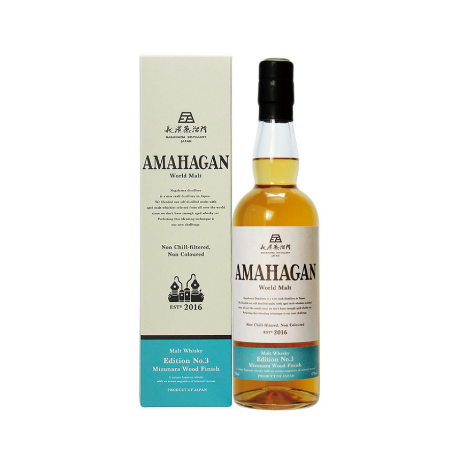 Amahagan No. 3 Mizunara Wood Finish 700ml – BSW Liquor