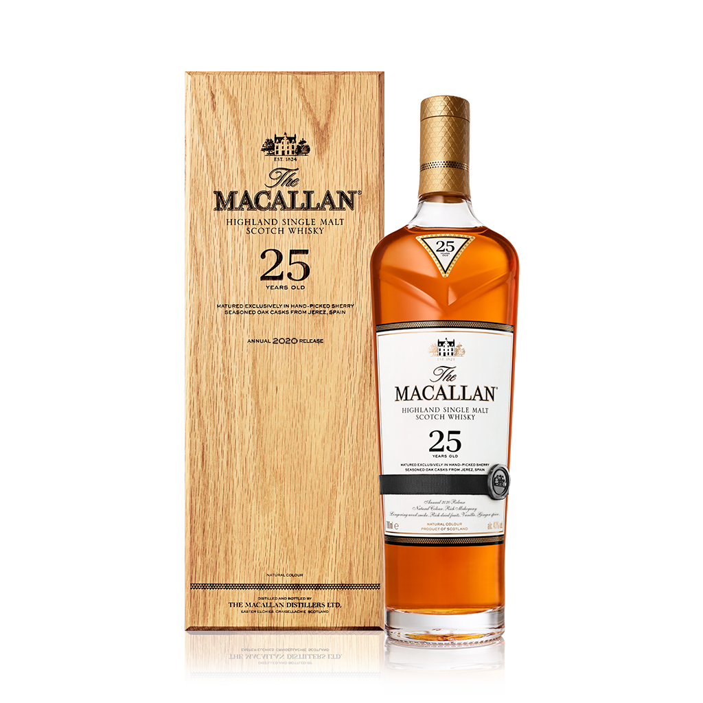 The Macallan 25 Year Old Sherry Cask 750ml – BSW Liquor