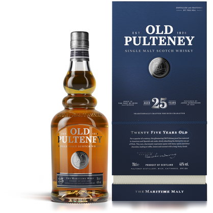 Old Pulteney 25 Year Old 46% 700ml – BSW Liquor