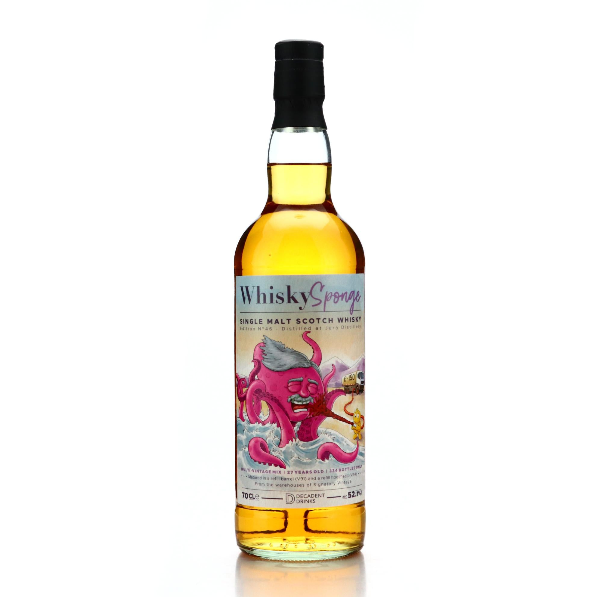 Whisky Sponge Edition No.46 Jura 1994 27 Year Old 52.1% ABV 700ml – BSW  Liquor