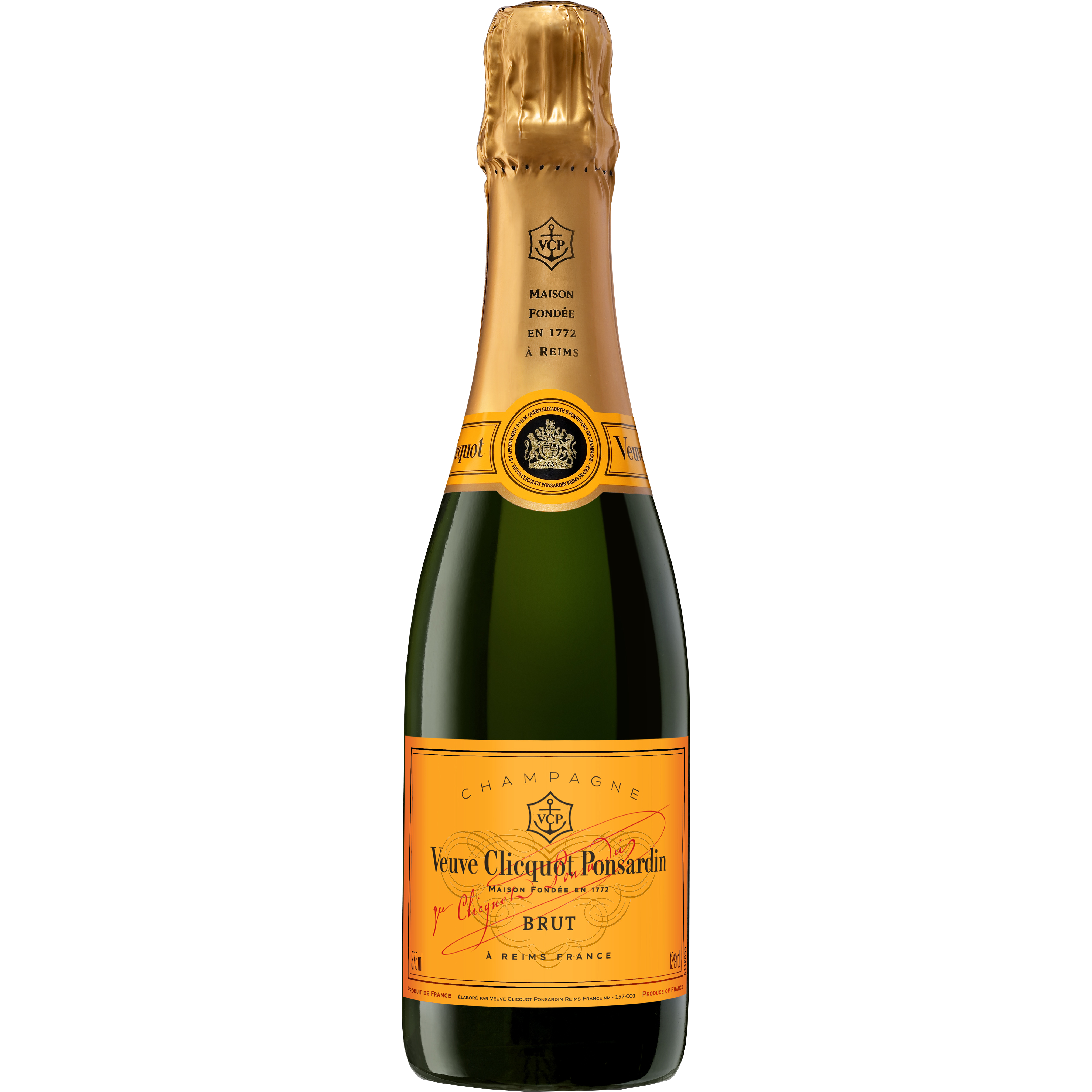 VEUVE CLICQUOT ORANGE LABEL BRUT – Wilibees Wines & Spirits