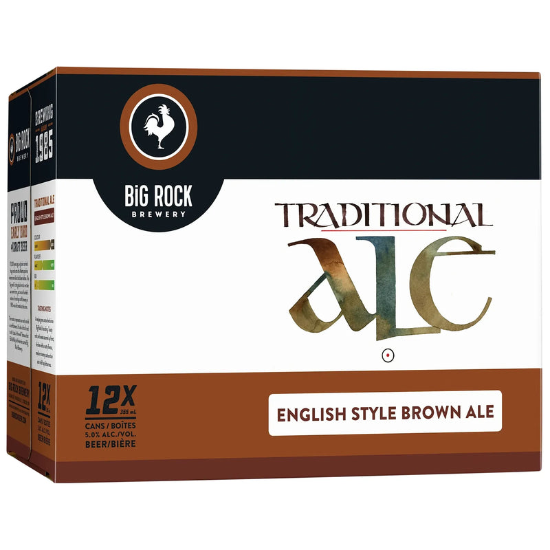 Big Rock Traditional Ale 12 Cans