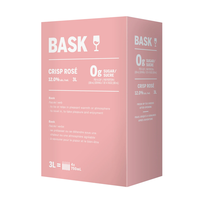 Bask Rose 3L Bag in Box