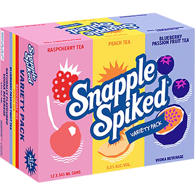 Snapple Spiked Variety Pack 12pk Cans