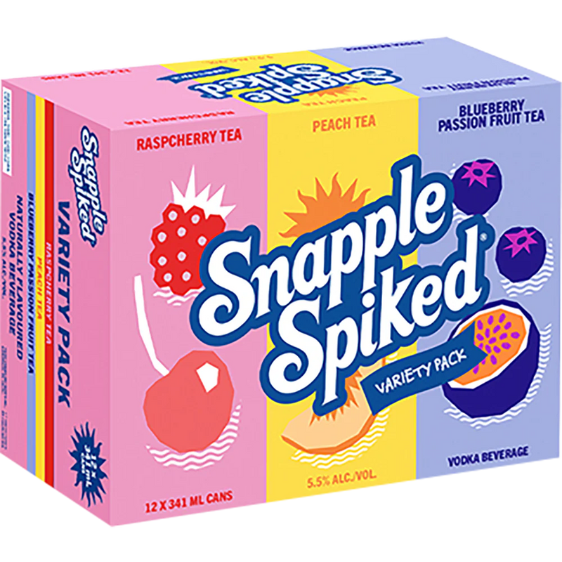 Snapple Spiked Variety Pack 12pk Cans