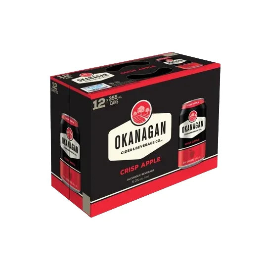 Okanagan Premium Crisp Apple Cider 12pk Cans