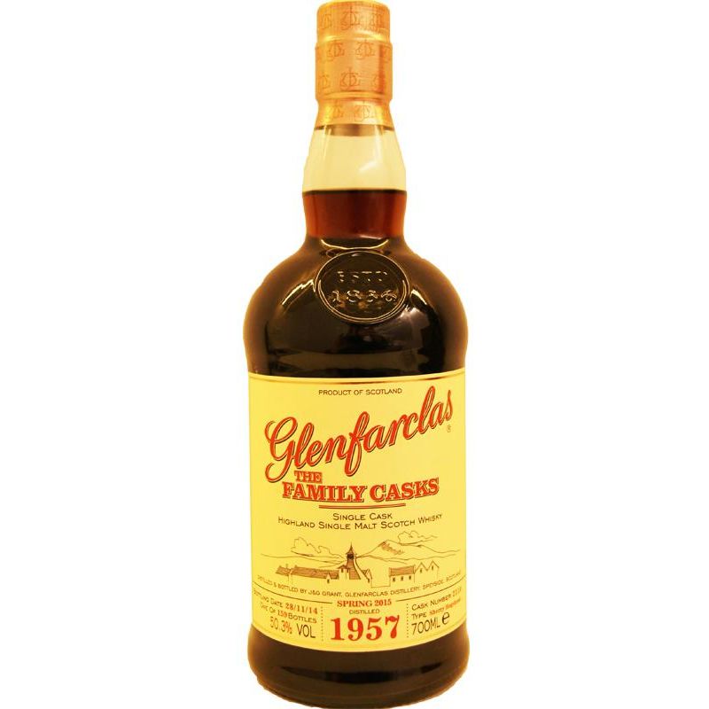 Glenfarclas 1957 57 Year Old SP15 Cask 2110 Sherry Hogshead 50.3% ABV 700ml