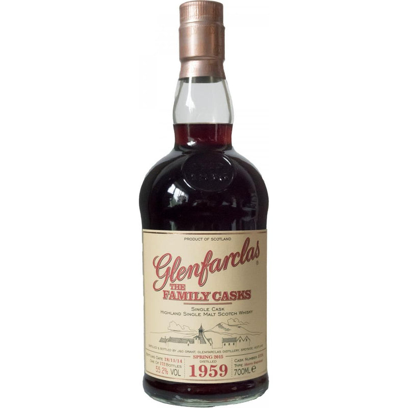 Glenfarclas 1959 54 Year Old SP15 Cask 3226 Sherry Hogshead 55.2% ABV 700ml