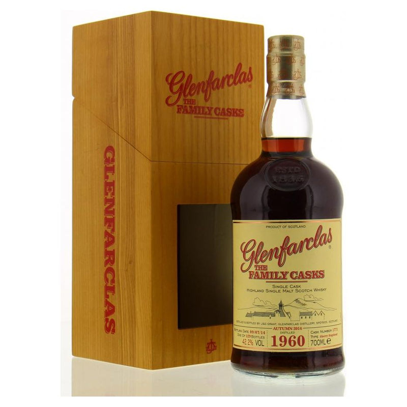 Glenfarclas 1960 54 Year Old A14 Cask 1771 Sherry Hogshead 42.2% ABV 700ml