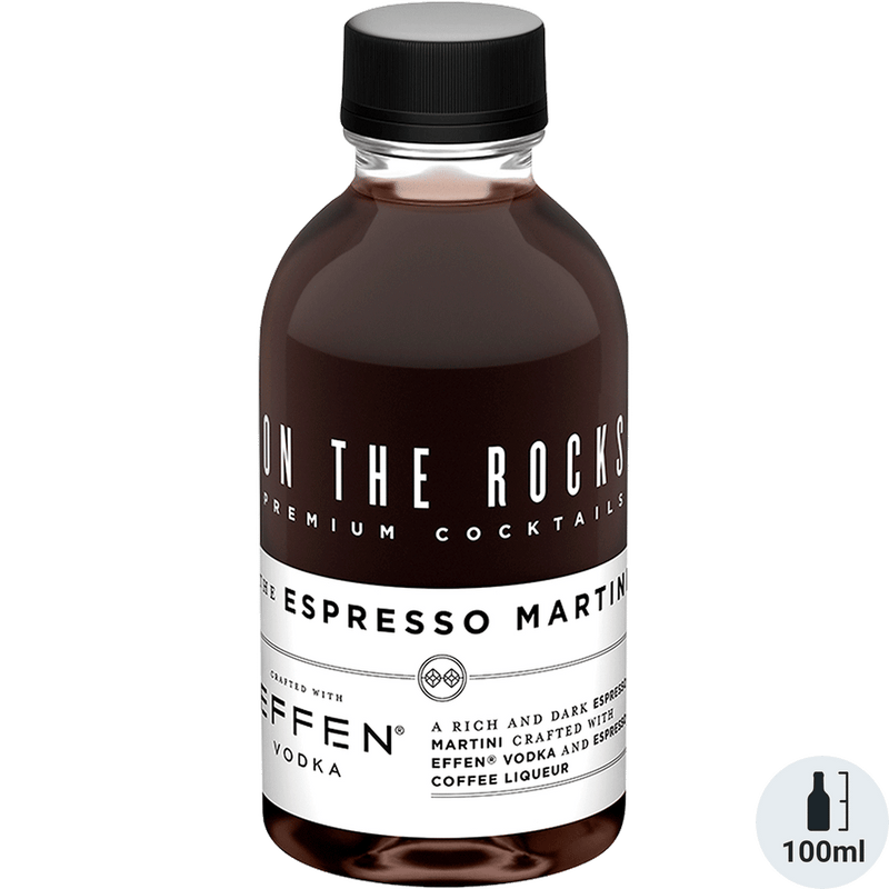 On The Rocks Effen Espresso Martini 100ml