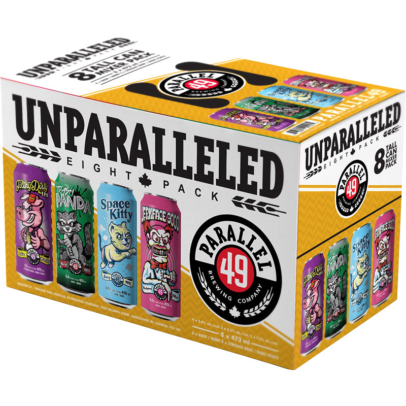 Parallel 49 Unparalleled Variety Pack No.2 8 Tall Cans