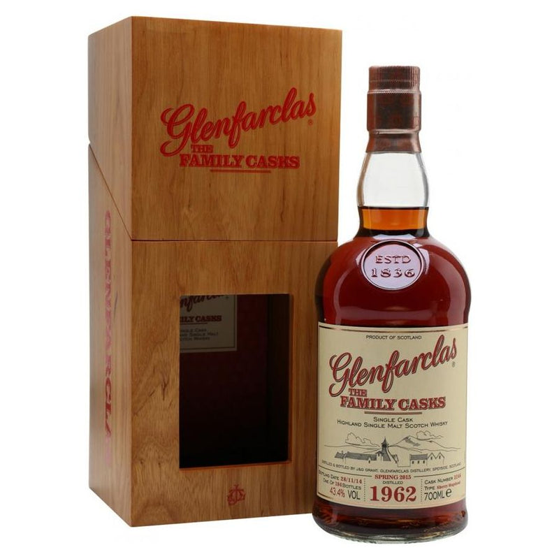 Glenfarclas 1962 52 Year Old SP15 Cask 3246 Sherry Hogshead 43.4% ABV 700ml