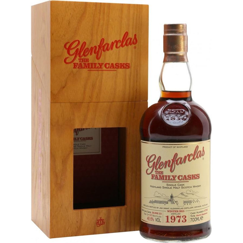 Glenfarclas 1973 42 Year Old W15 Cask 4794 Sherry Hogshead 48.6% ABV 700ml