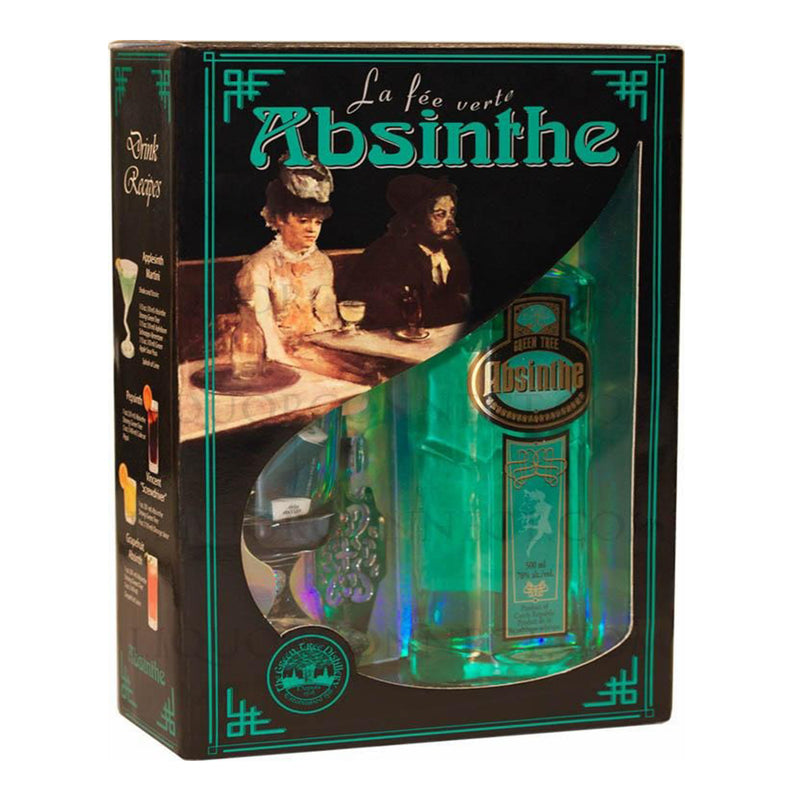 Absinthe Strong 70% & Ritual Spoon/Glass