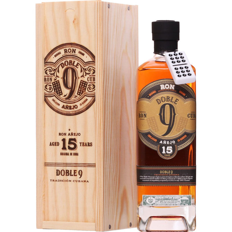 Doble 9 Anejo 15 Year Old Rum 700ml