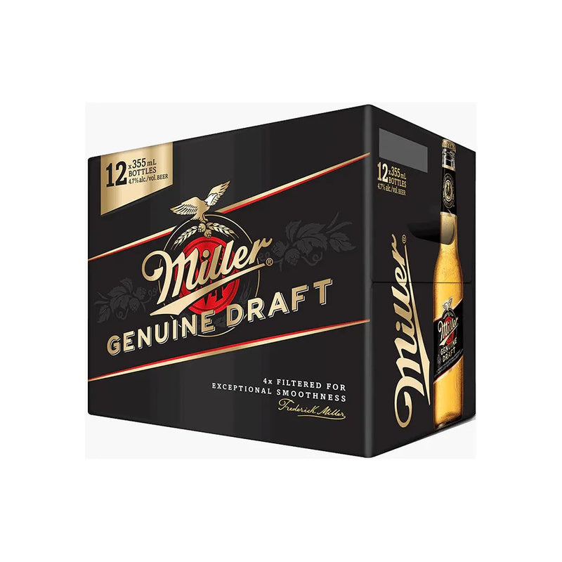 Miller Genuine Draught 12 Bottles