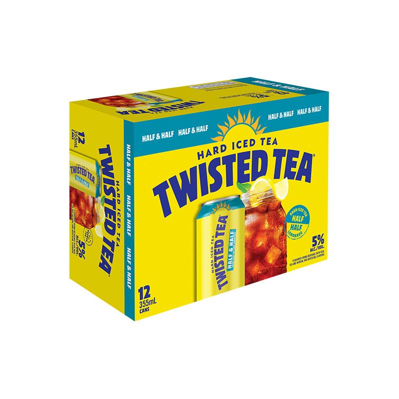 Twisted Tea Half & Half Hard Iced Tea 12 Cans