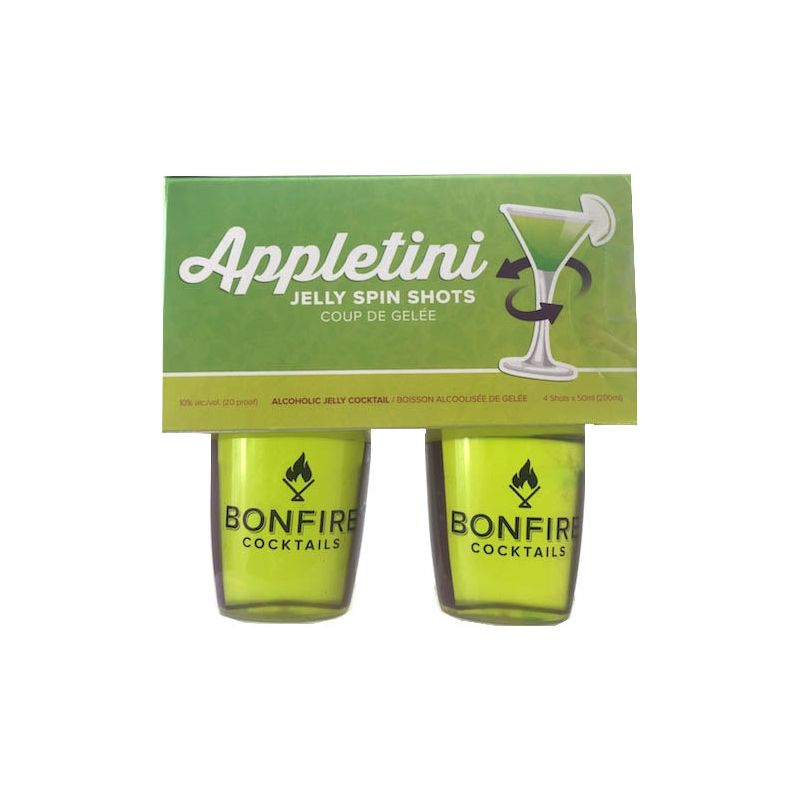 Appletini Jelly Spin Shots 4 x 50ml