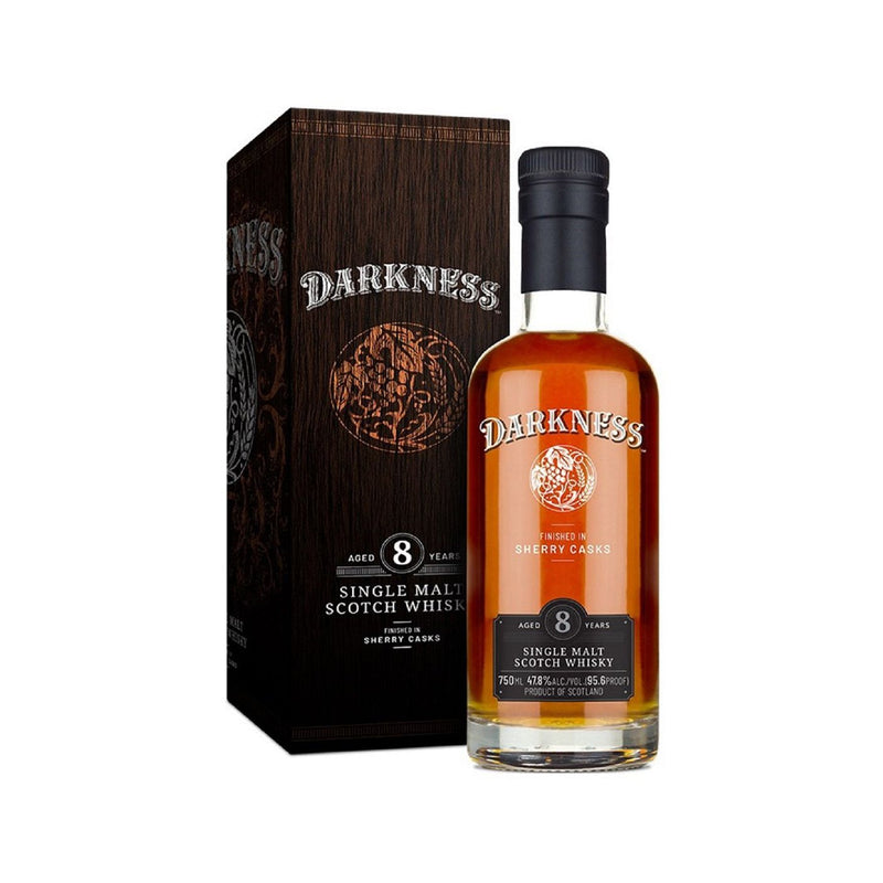 Darkness 8 Year Old Single Malt Whisky 700ml