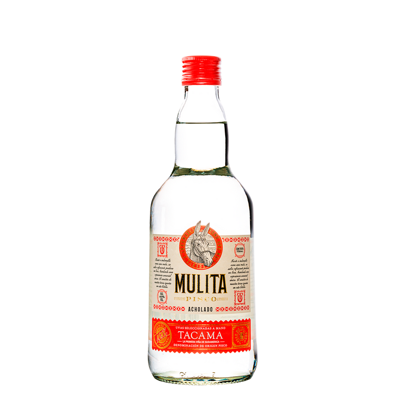 Pisco Mulita Acholado 40% 750ml