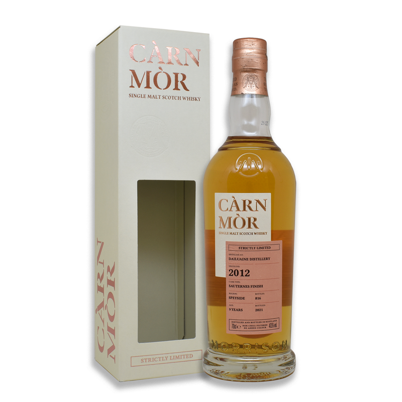 Carn Mor Dailuaine 9 Year Old Sauternes Finish 47.5% 700ml