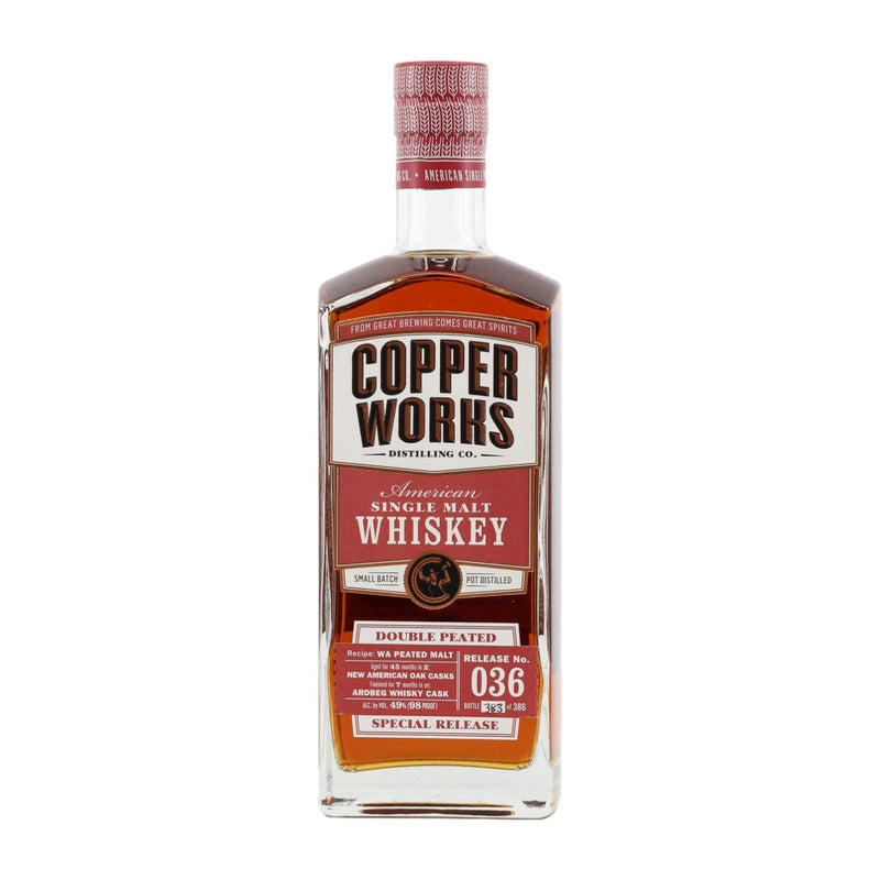 Copperworks Double Peated Single Malt Release 36 750ml