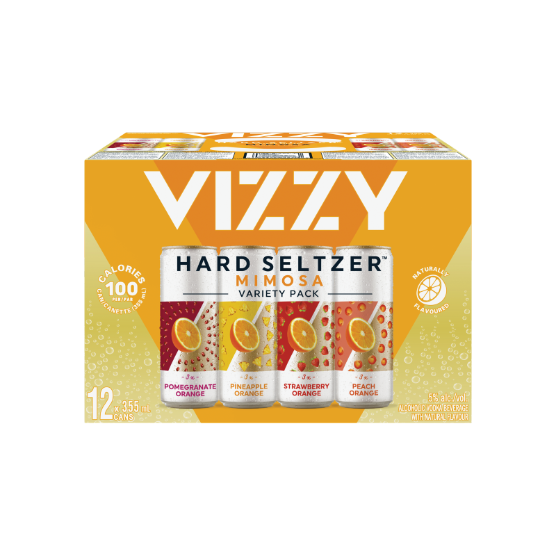 Vizzy Mimosa Variety Pack 12 Cans