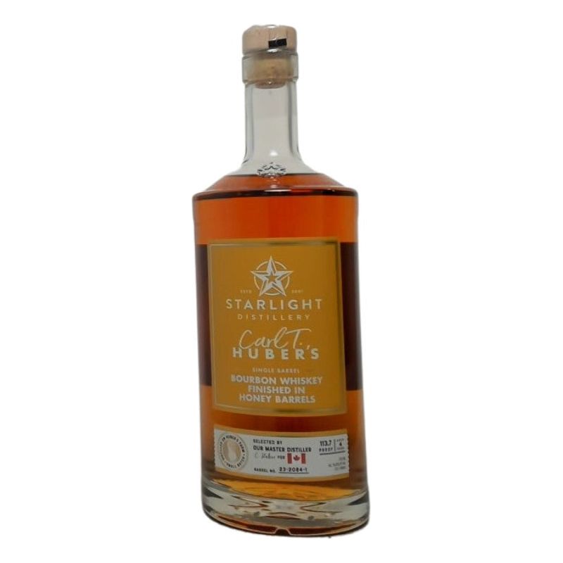 Starlight Distillery Carl T. Honey Finish Bourbon 56.85% 750ml