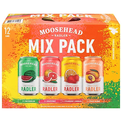 Moosehead Radler Variety Pack 12 Cans