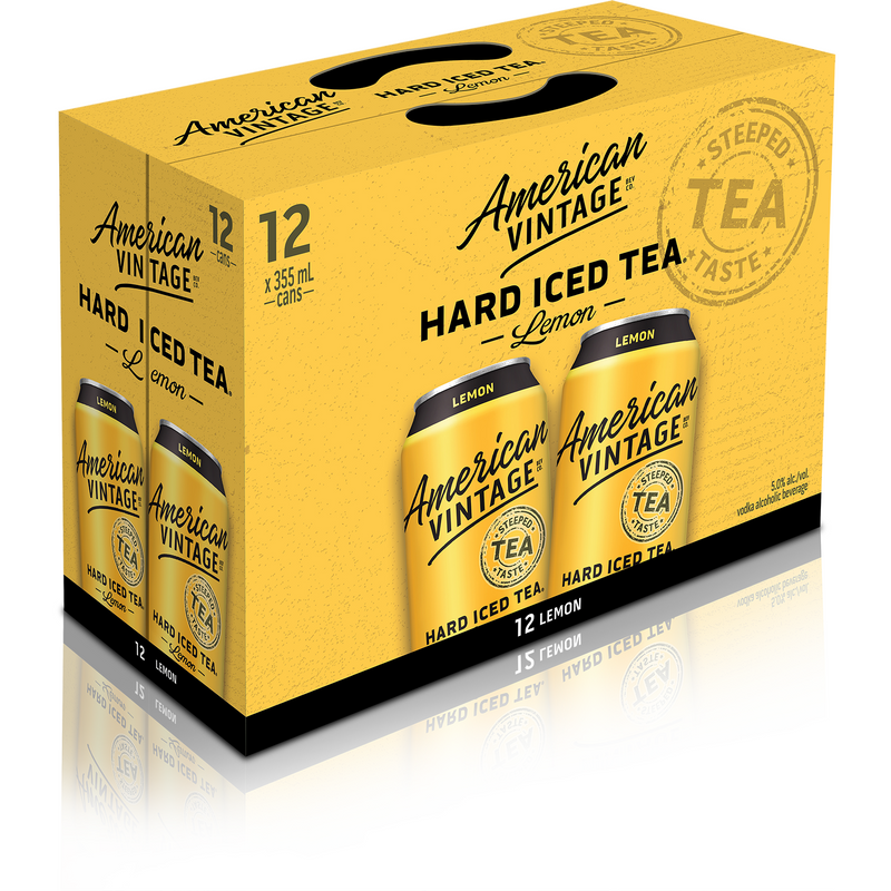 American Vintage Lemon Hard Iced Tea 12pk Cans