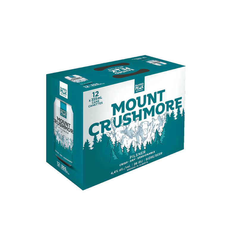 Banded Peak Mount Crushmore 12 Cans