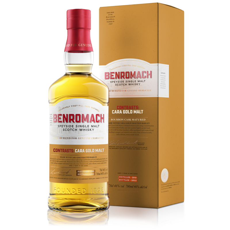 Benromach Contrasts: Cara Gold Malt 2010 700ml