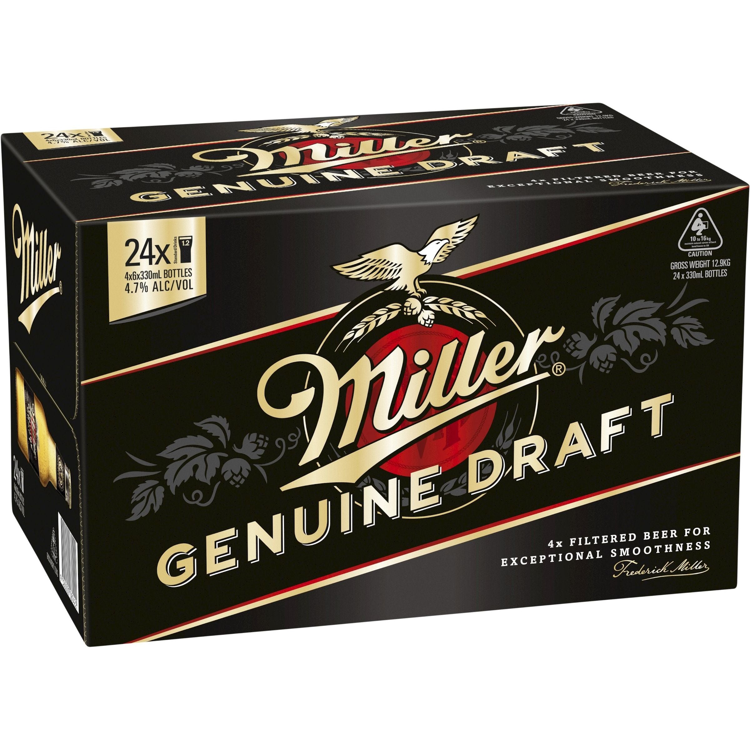 Miller Genuine Draught 24 Bottles – BSW Liquor