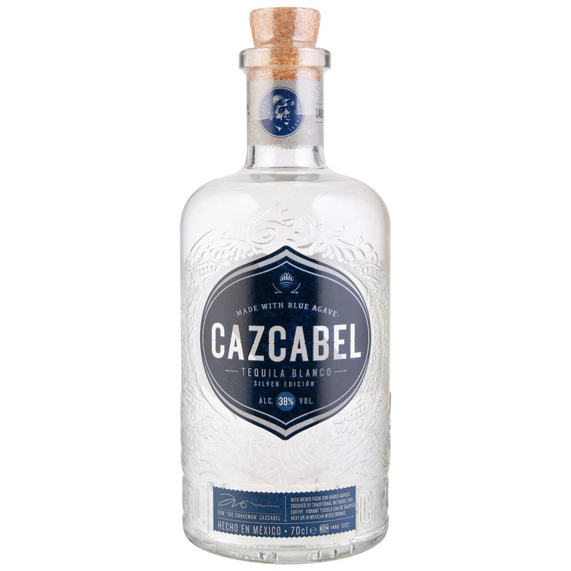 Cazcabel Tequila Blanco 100% Agave 700ml