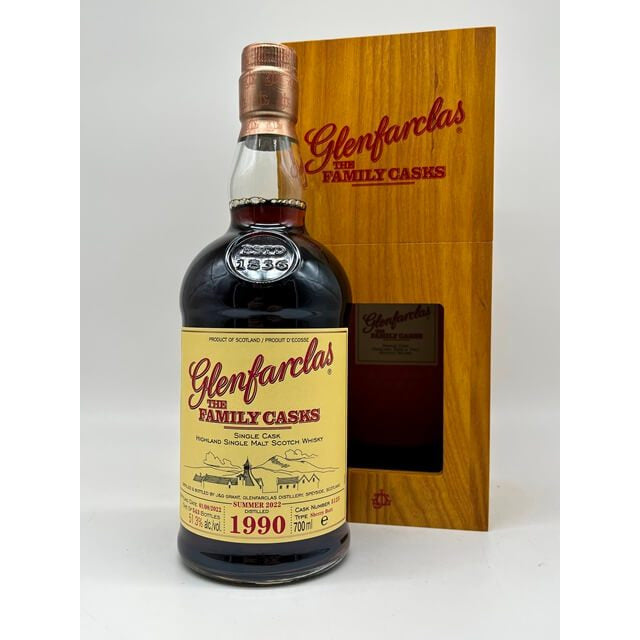 Glenfarclas 1990 32 Year Old S22 Cask 5125 Sherry Butt 51.3% ABV 700ml