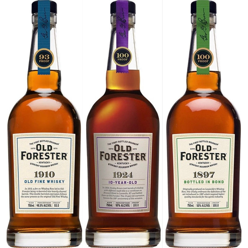 Old Forester 1897 x 1910 x 1924 Package 3x750ml