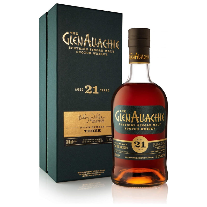 The GlenAllachie 21 Year Old Batch 3 51.5% ABV 700ml