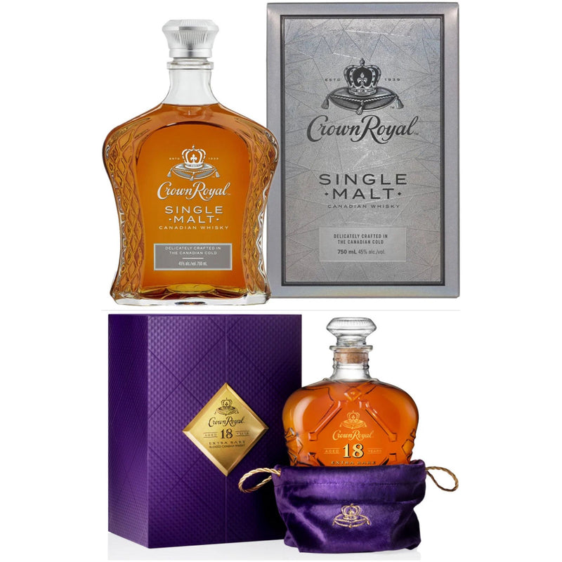 Crown Royal Single Malt 2024 Special Release + Crown Royal 18 Year Old 2x750ml