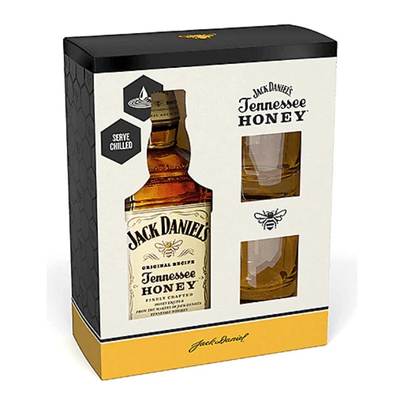 Jack Daniel's Tennessee Honey Gift Pack 750ml