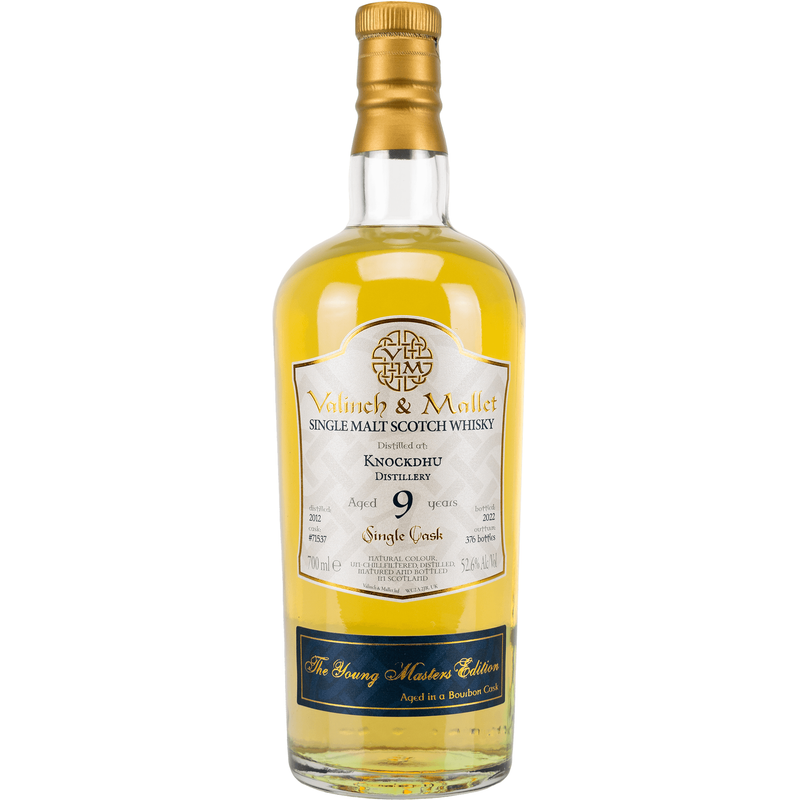 Valinch & Mallet Knockdhu 2012 9 Year Old 52.6% ABV 700ml