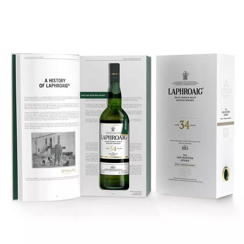 Laphroaig 34 Year Old Ian Hunter Story Book 5 45.5% ABV 750ml