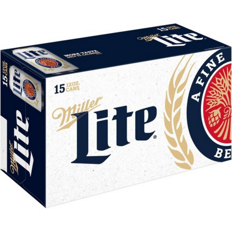 Miller Lite 15 Cans