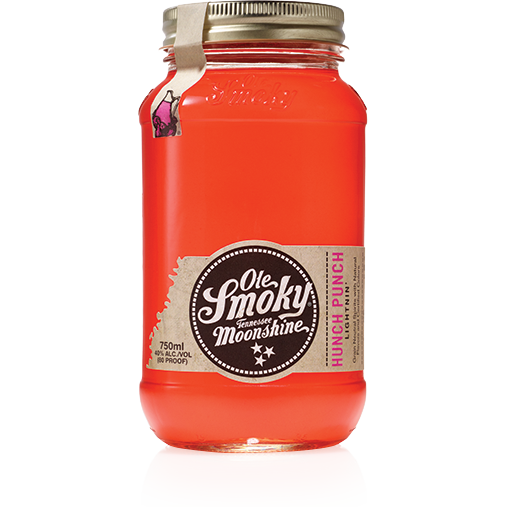 Ole Smoky Hunch Punch Lightnin' Moonshine 40% ABV 50ml